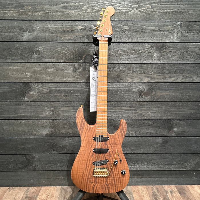 Charvel Pro-Mod DK22 SSS 2PT CM Mahogany Walnut Electric Guitar - Natural