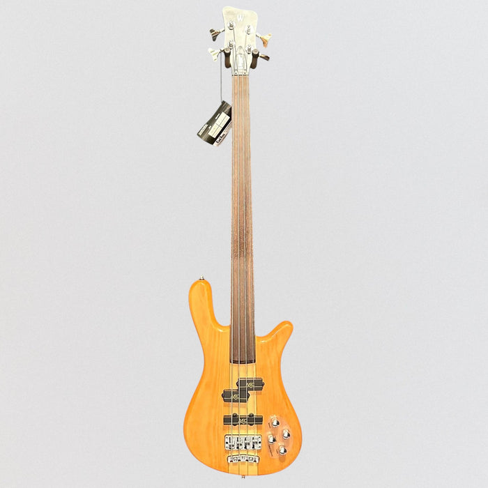 Warwick RockBass Streamer NT 4-string Fretless Electric Bass Guitar - Natural