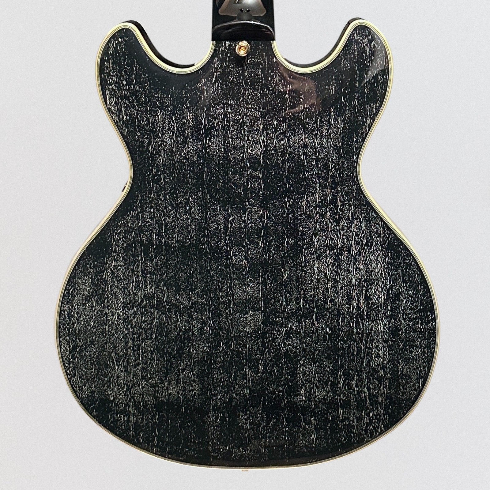 D'Angelico Excel Mini DC Semi Hollow body Electric Guitar - Black