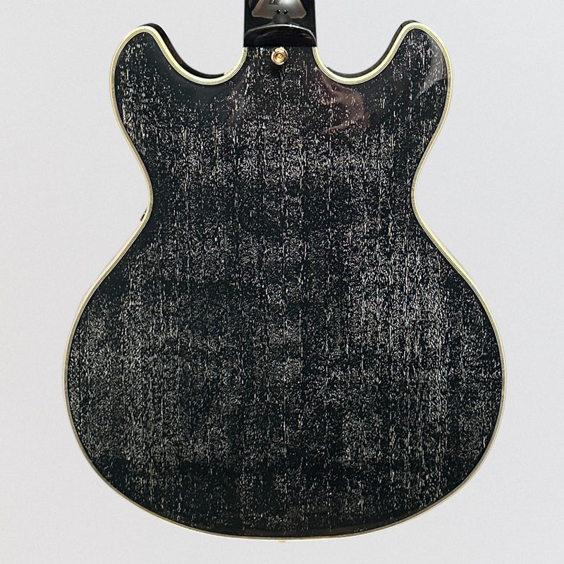 D'Angelico Excel Mini DC Semi Hollow body Electric Guitar - Black Dog