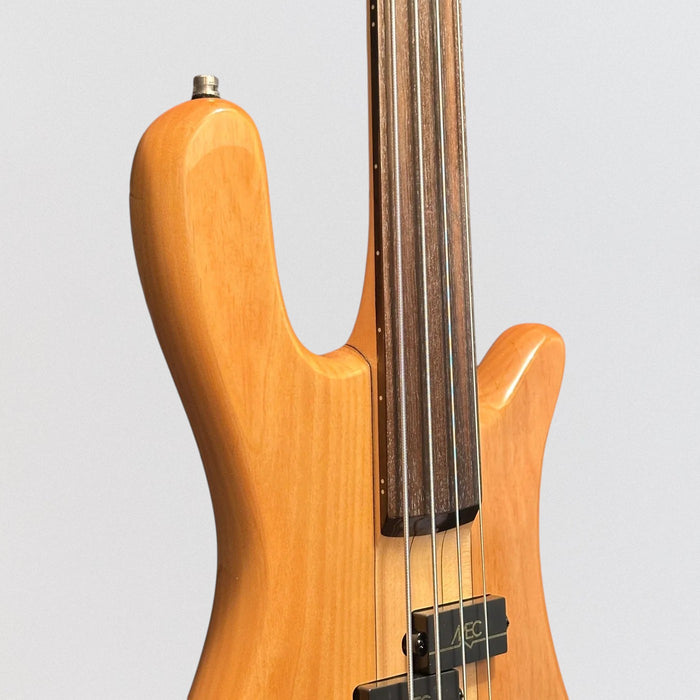 Warwick RockBass Streamer NT 4-string Fretless Electric Bass Guitar - Natural