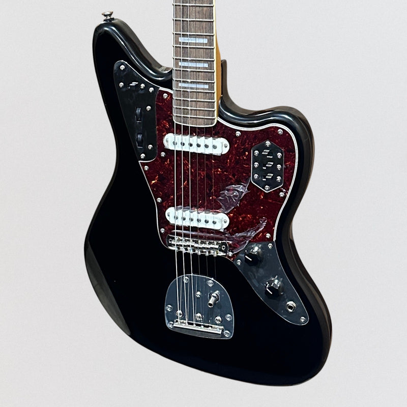 Fender Squier Classic Vibe '70s Jaguar Electric Guitar - Black
