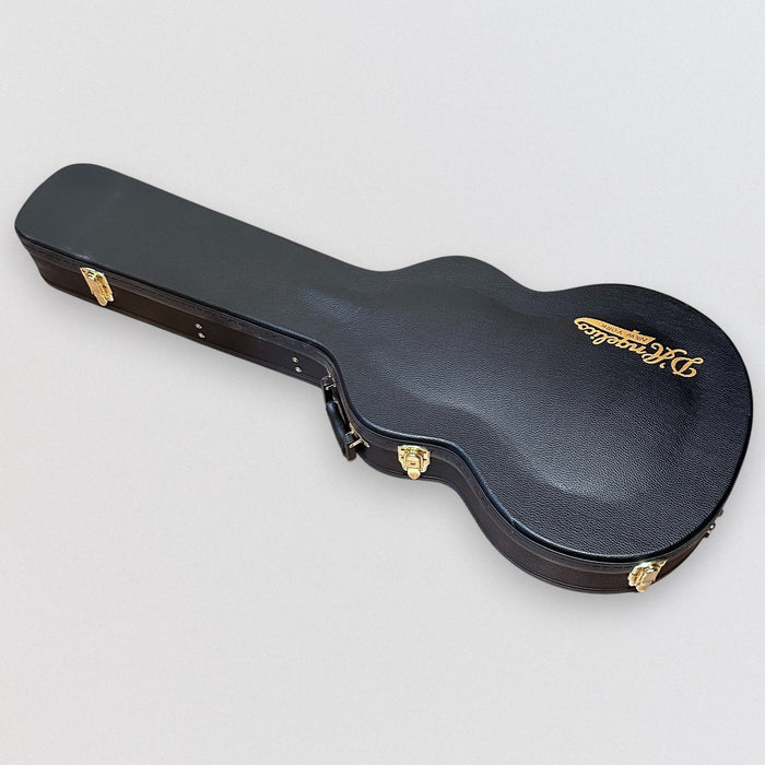 D'Angelico Excel Series DC Semi-Hollow Electric Guitar w/ USA Seymour Duncan Humbuckers - Black Dog