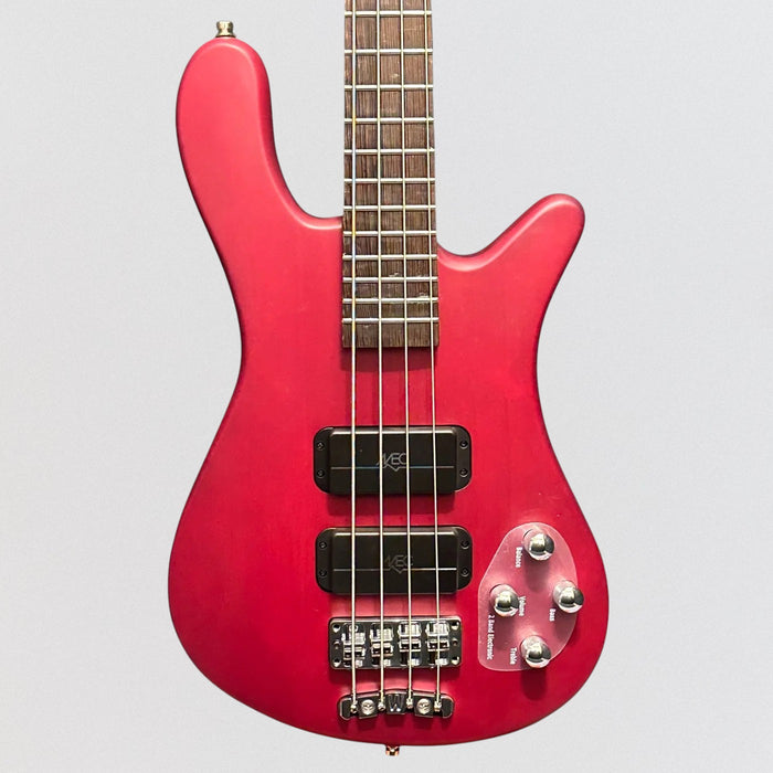 Warwick RockBass Streamer Standard 4-String Electric Bass Guitar - Burgundy Red