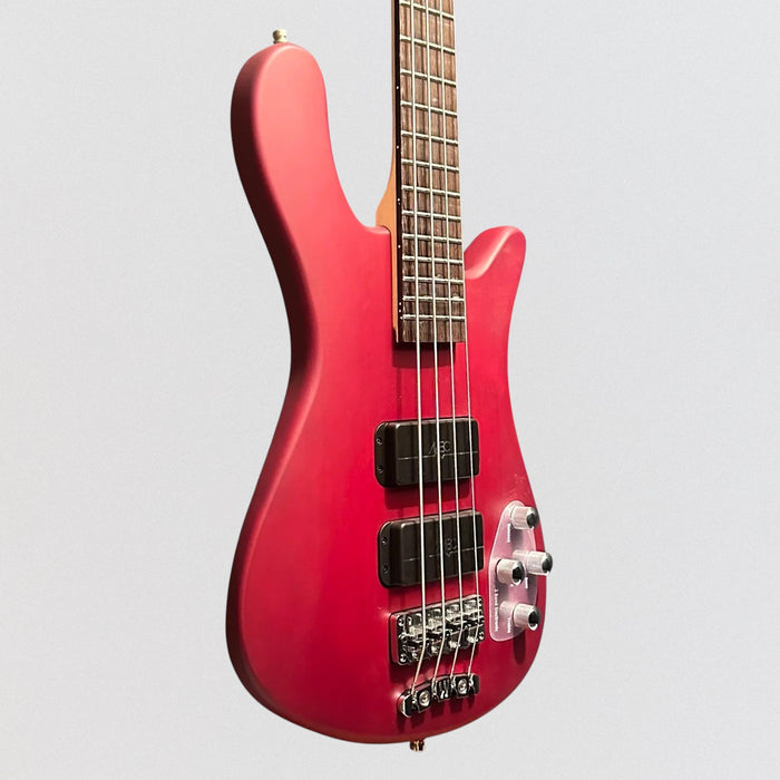 Warwick RockBass Streamer Standard 4-String Electric Bass Guitar - Burgundy Red
