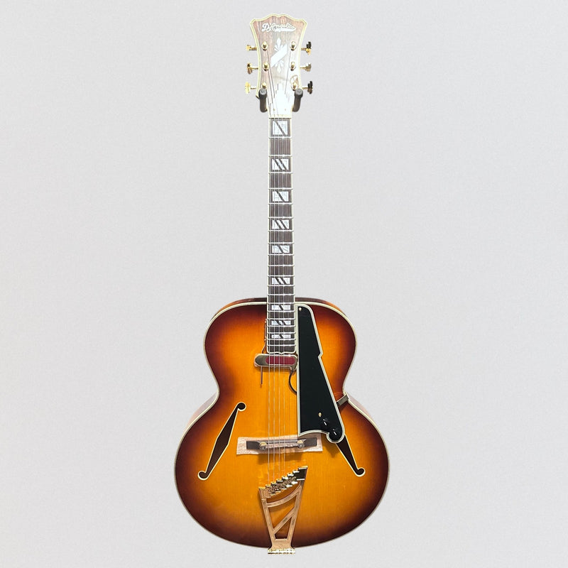 D'Angelico Excel Style B Hollow-body Archtop Electric Guitar - Dark Iced Tea Burst