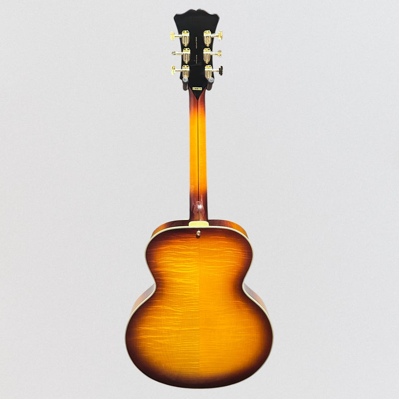 D'Angelico Excel Style B Hollow-body Archtop Electric Guitar - Dark Iced Tea Burst