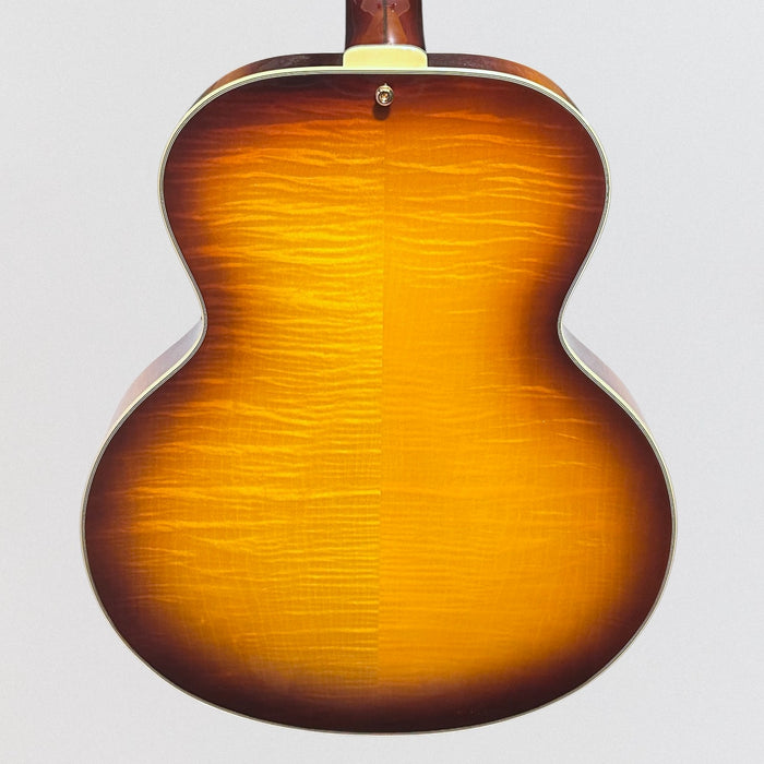 D'Angelico Excel Style B Hollow-body Archtop Electric Guitar - Dark Iced Tea Burst