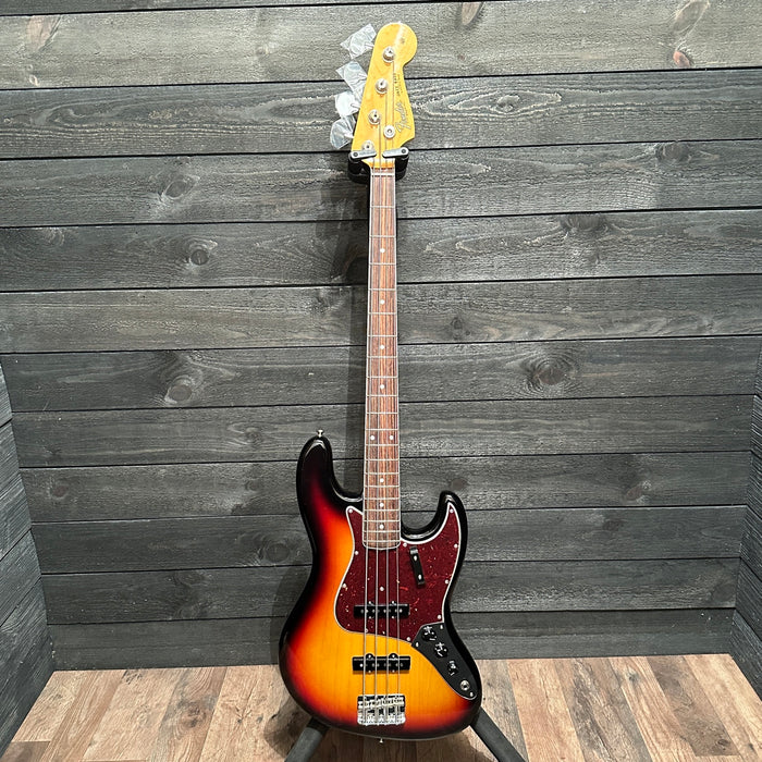 Fender American Vintage II 1966 Jazz Bass USA 4 String Electric Bass Guitar - Sunburst