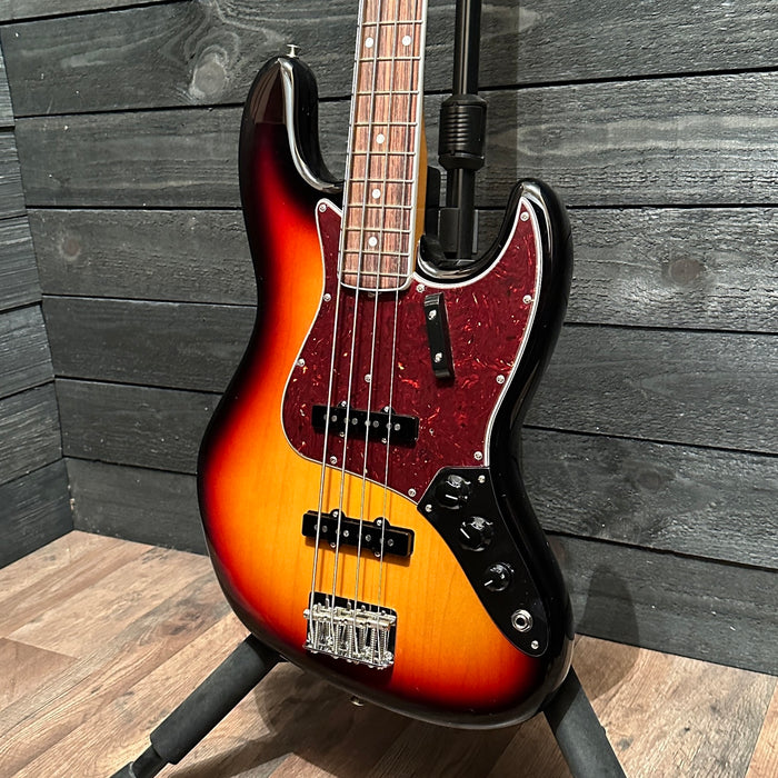 Fender American Vintage II 1966 Jazz Bass USA 4 String Electric Bass Guitar - Sunburst