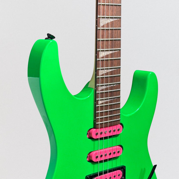 Jackson X Series Dinky DK3XR HSS Electric Guitar - Neon Green