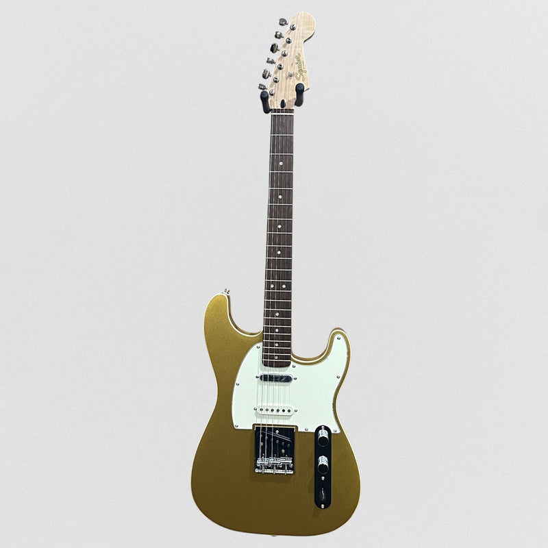 Fender Squier Paranormal Custom Nashville Stratocaster Electric Guitar - Aztec Gold