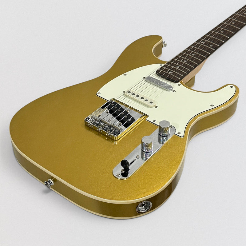 Fender Squier Paranormal Custom Nashville Stratocaster Electric Guitar - Aztec Gold