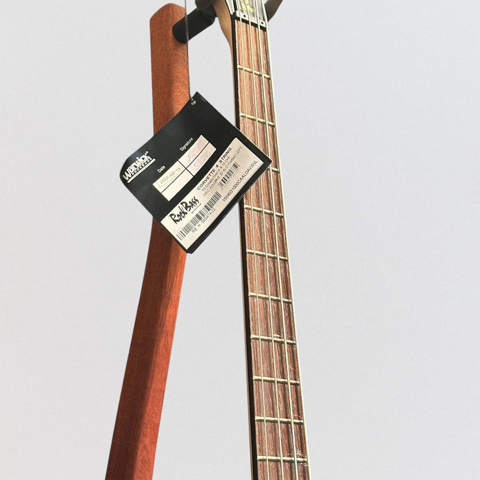 Warwick RockBass Corvette Premium 4-String Left Handed Electric Bass Guitar - Natural