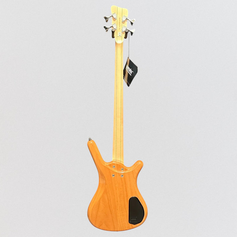 Warwick RockBass Corvette Premium 4-String Left Handed Electric Bass Guitar - Natural