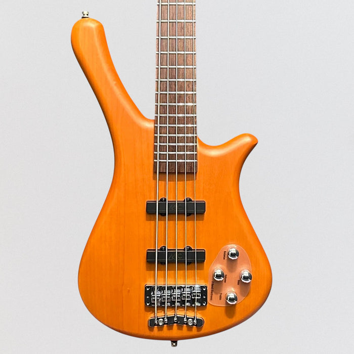 Warwick Rockbass Fortress 5-String Electric Bass Guitar - Honey Violin