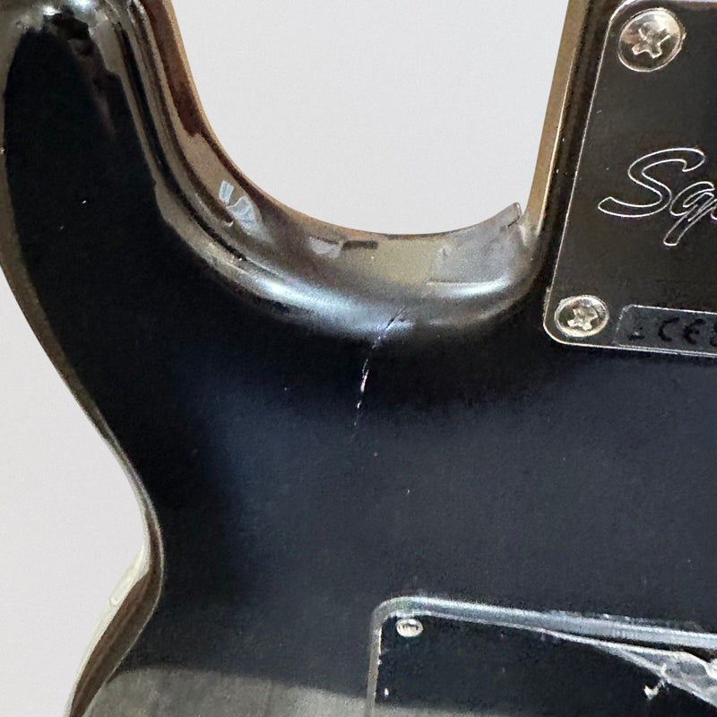 Fender Squier Affinity Series Stratocaster FMT HSS Electric Guitar - Black Burst
