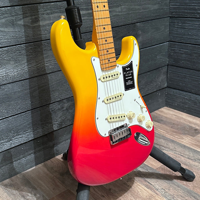 Fender Player Plus Stratocaster Electric Guitar - Tequila Sunrise