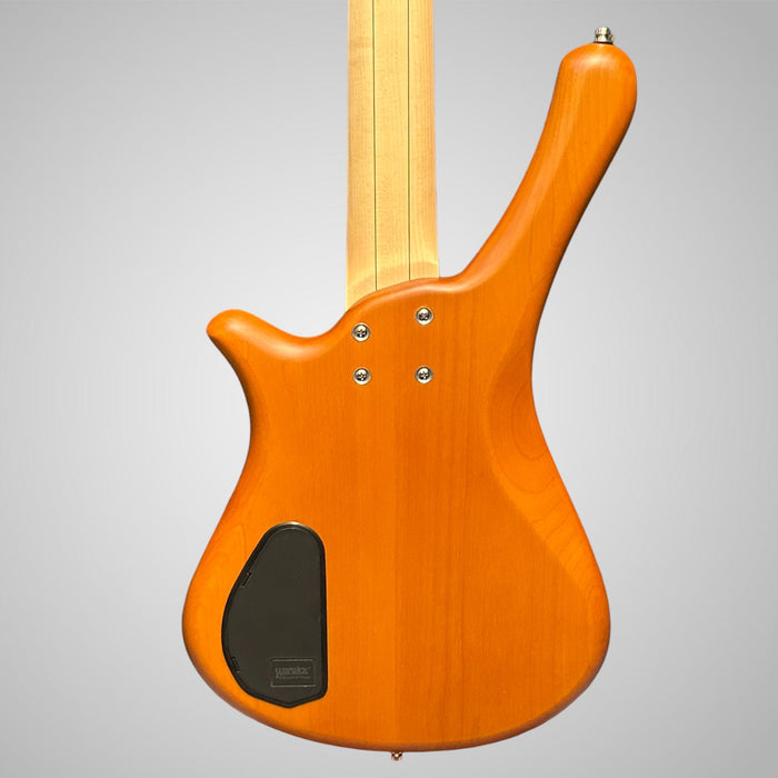 Warwick Rockbass Fortress 5-String Electric Bass Guitar - Honey Violin