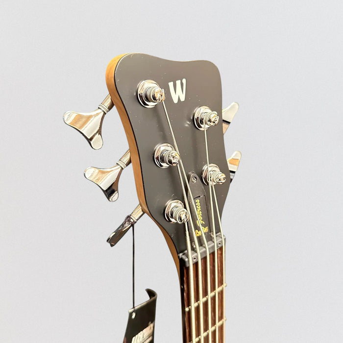 Warwick Rockbass Fortress 5-String Electric Bass Guitar - Honey Violin