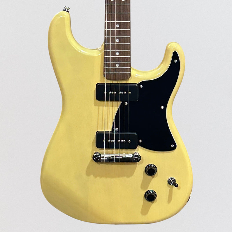 Fender Squier Paranormal Strat-O-Sonic Electric Guitar - Vintage Blonde