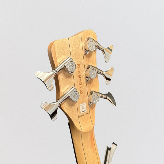 Warwick Rockbass Fortress 5-String Electric Bass Guitar - Honey Violin