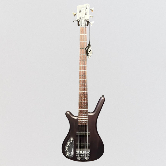Warwick RockBass Corvette Basic 5 String Left Handed Electric Bass Guitar - Nirvana Black