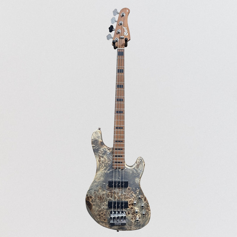 Cort GB-Modern 4 String Electric Bass Guitar - Open Pore Charcoal Gray