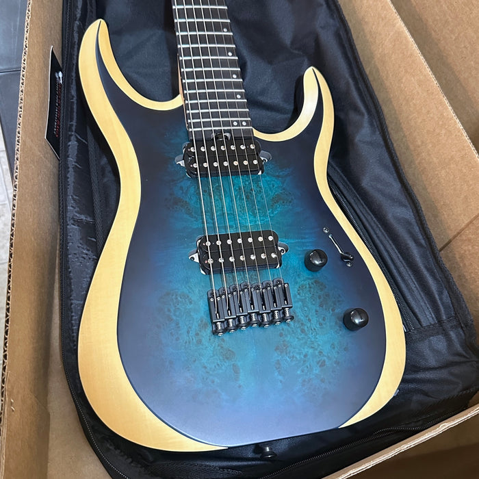 Jackson Pro Plus Series DK Modern MDK7P HT 7 String Electric Guitar - Chlorine Burst