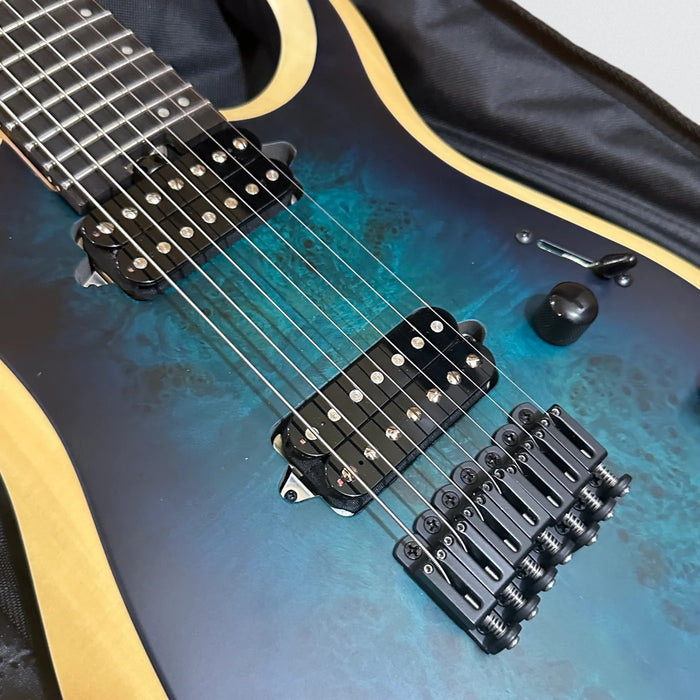 Jackson Pro Plus Series DK Modern MDK7P HT 7 String Electric Guitar - Chlorine Burst