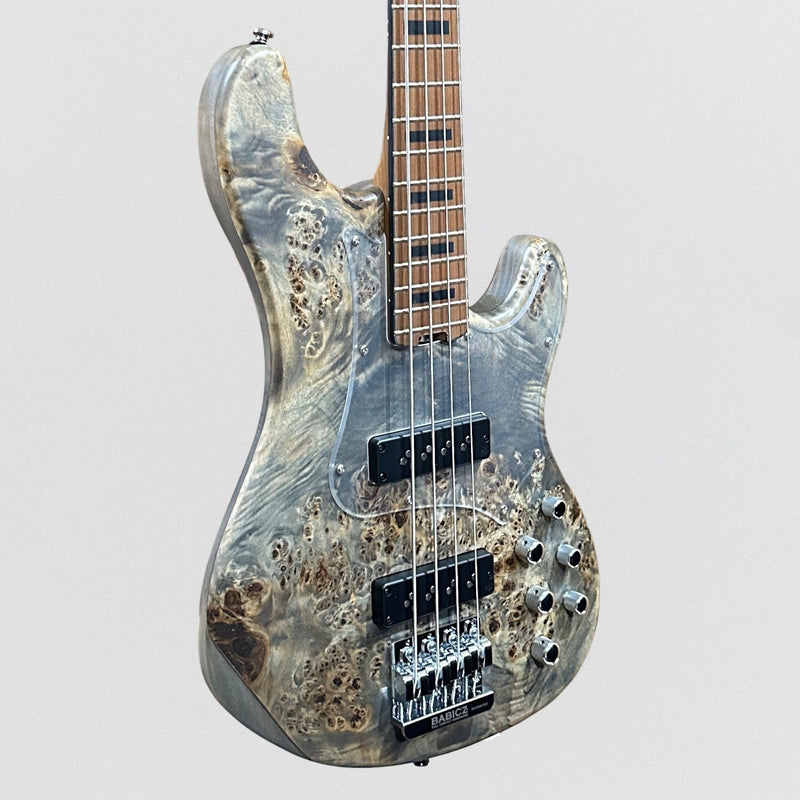 Cort GB-Modern 4 String Electric Bass Guitar - Open Pore Charcoal Gray