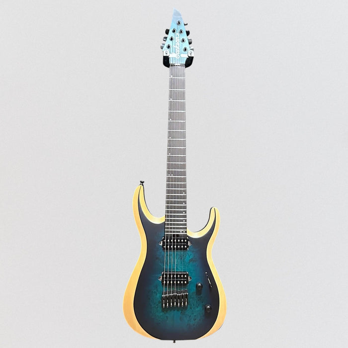 Jackson Pro Plus Series DK Modern MDK7P HT 7 String Electric Guitar - Chlorine Burst