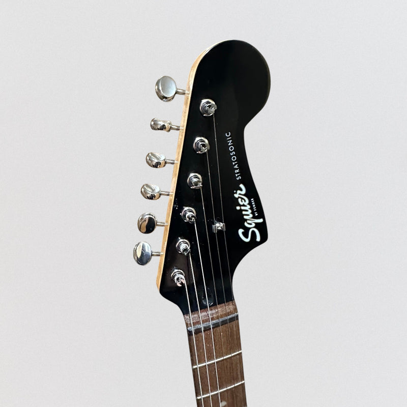 Fender Squier Paranormal Strat-O-Sonic Electric Guitar - Vintage Blonde
