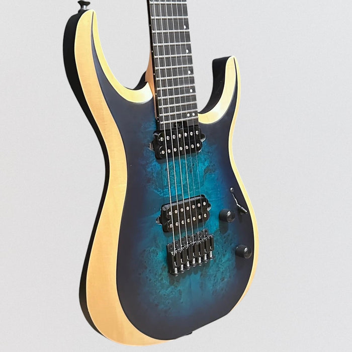 Jackson Pro Plus Series DK Modern MDK7P HT 7 String Electric Guitar - Chlorine Burst