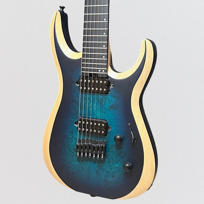 Jackson Pro Plus Series DK Modern MDK7P HT 7 String Electric Guitar - Chlorine Burst