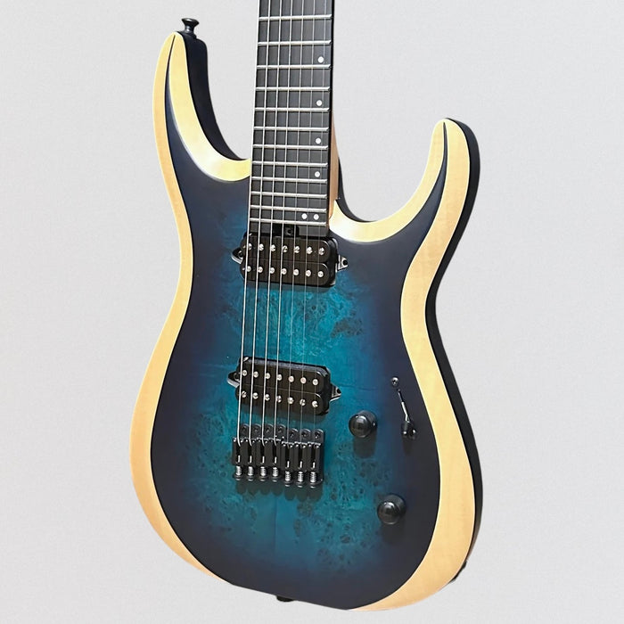 Jackson Pro Plus Series DK Modern MDK7P HT 7 String Electric Guitar - Chlorine Burst