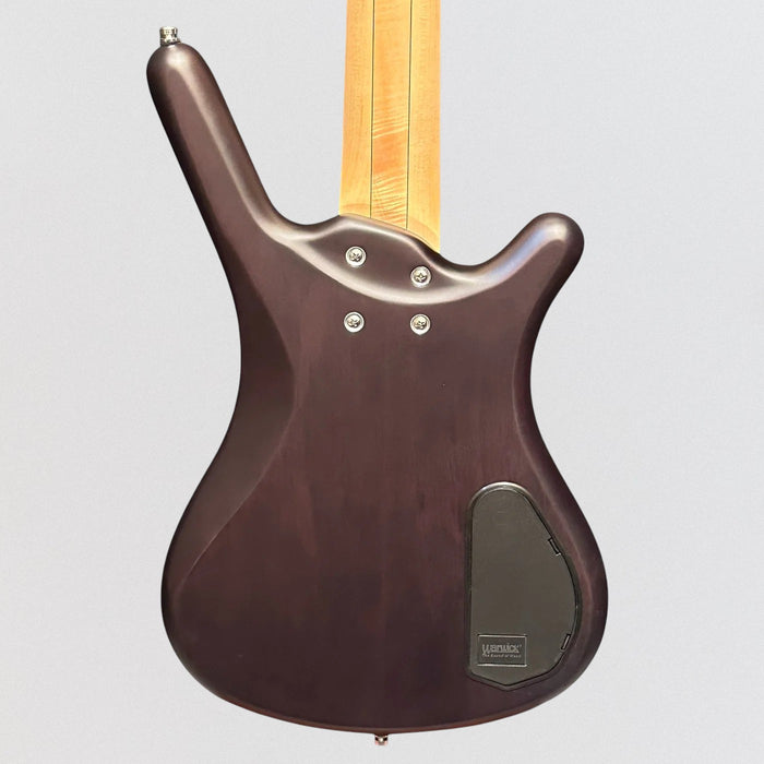 Warwick RockBass Corvette Basic 5 String Left Handed Electric Bass Guitar - Nirvana Black