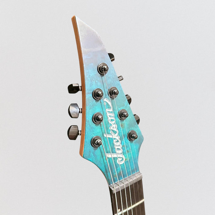 Jackson Pro Plus Series DK Modern MDK7P HT 7 String Electric Guitar - Chlorine Burst