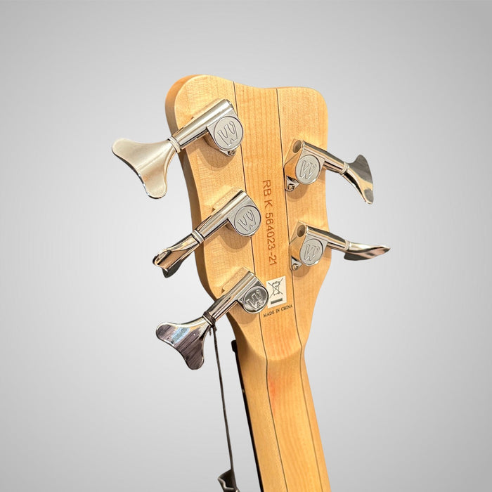 Warwick RockBass Corvette Basic 5 String Left Handed Electric Bass Guitar - Nirvana Black