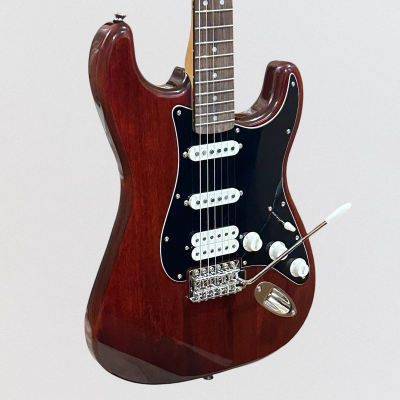 Fender Squier Classic Vibe '70s Stratocaster HSS Electric Guitar - Walnut