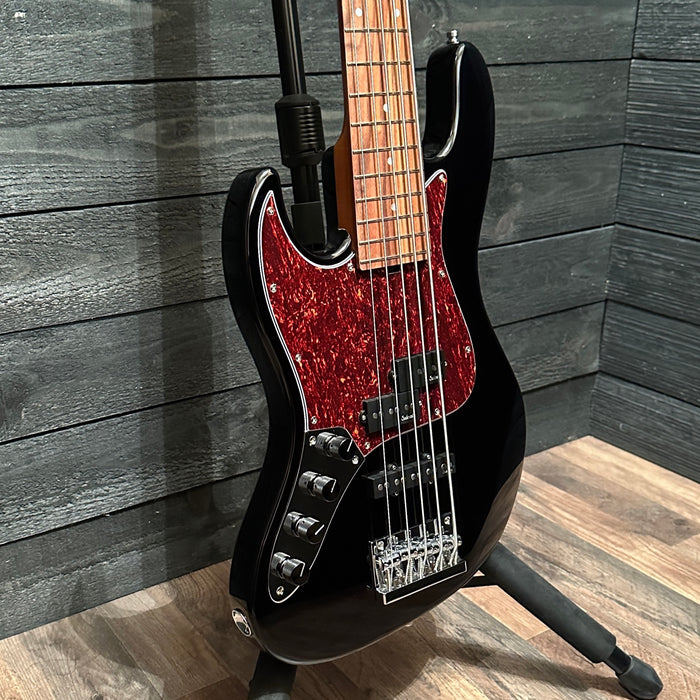 Sadowsky 2023 SMX MetroExpress PJ Left Handed Black 5-String Electric Bass Guitar B-stock