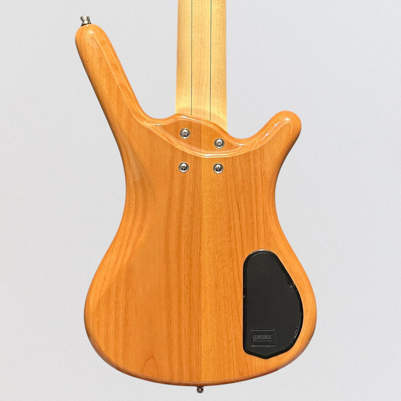 Warwick RockBass Corvette Premium 5 String Left Handed Electric Bass Guitar - Natural