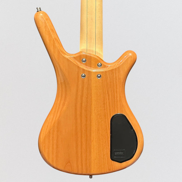 Warwick RockBass Corvette Premium 5 String Left Handed Electric Bass Guitar - Natural