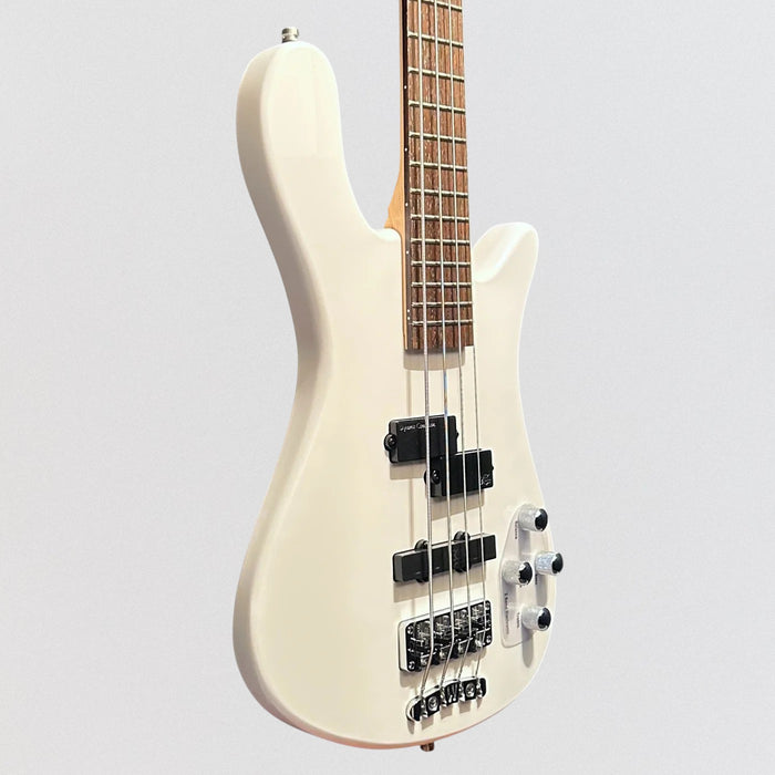 Warwick RockBass Streamer LX 4 String Electric Bass Guitar - White