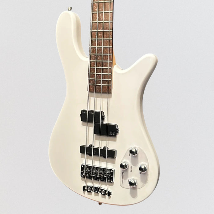 Warwick RockBass Streamer LX 4 String Electric Bass Guitar - White
