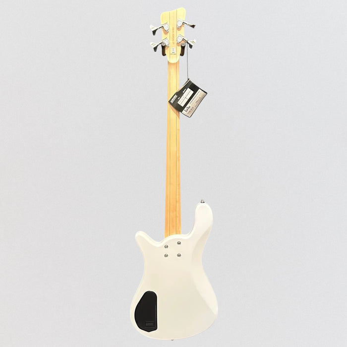 Warwick RockBass Streamer LX 4 String Electric Bass Guitar - White