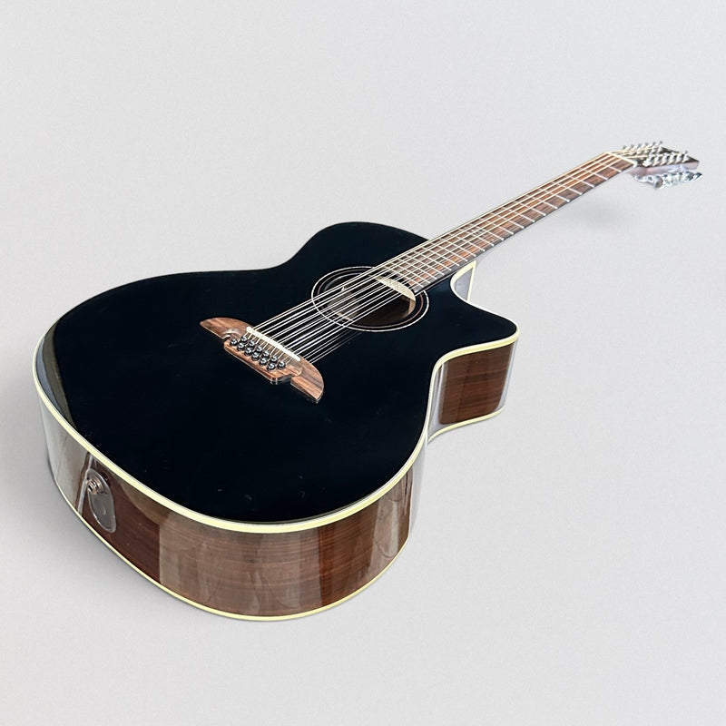 Alvarez AG70CE 12 String Acoustic Electric Guitar - Black