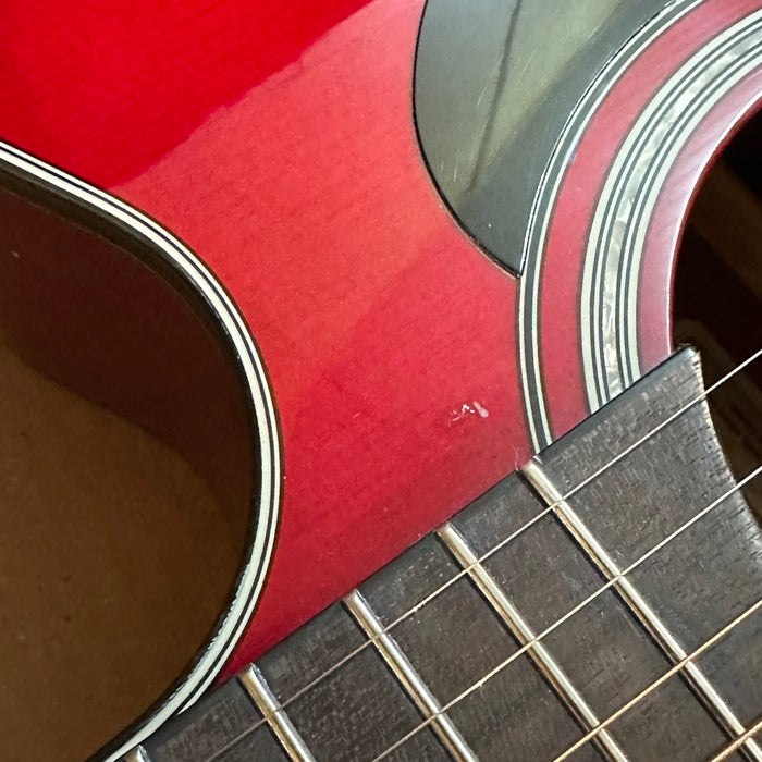 Takamine GD30CE Red Dreadnought Acoustic Electric Guitar