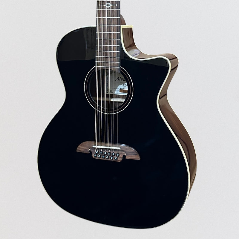Alvarez AG70CE 12 String Acoustic Electric Guitar - Black