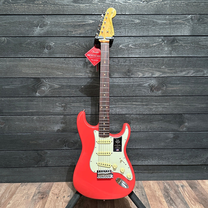 Fender American Vintage II 1961 Stratocaster USA Electric Guitar - Fiesta Red